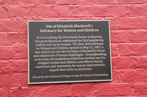 Site of Elizabeth Blackwell's Infirmary for Women and Children