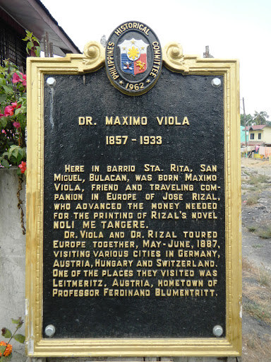 Dr. Maximo Viola historical marker