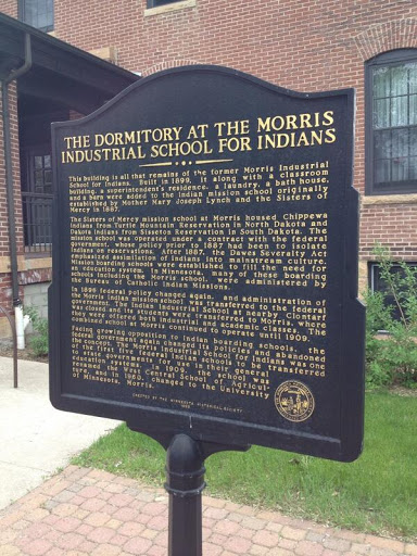 The Dormitory at the Morris Industrial School for Indians