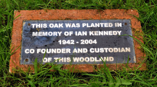 Ian Kennedy plaque, Helen's Bay