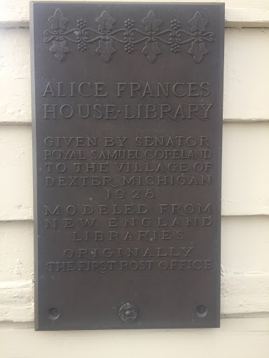 Alice Frances House Library