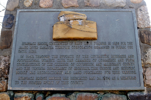 Humpback Covered Bridge Marker