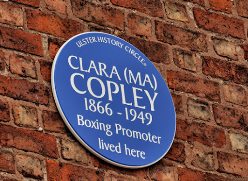 "Ma" Copley plaque, Belfast