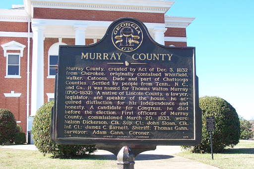 Murray County Historical Marker