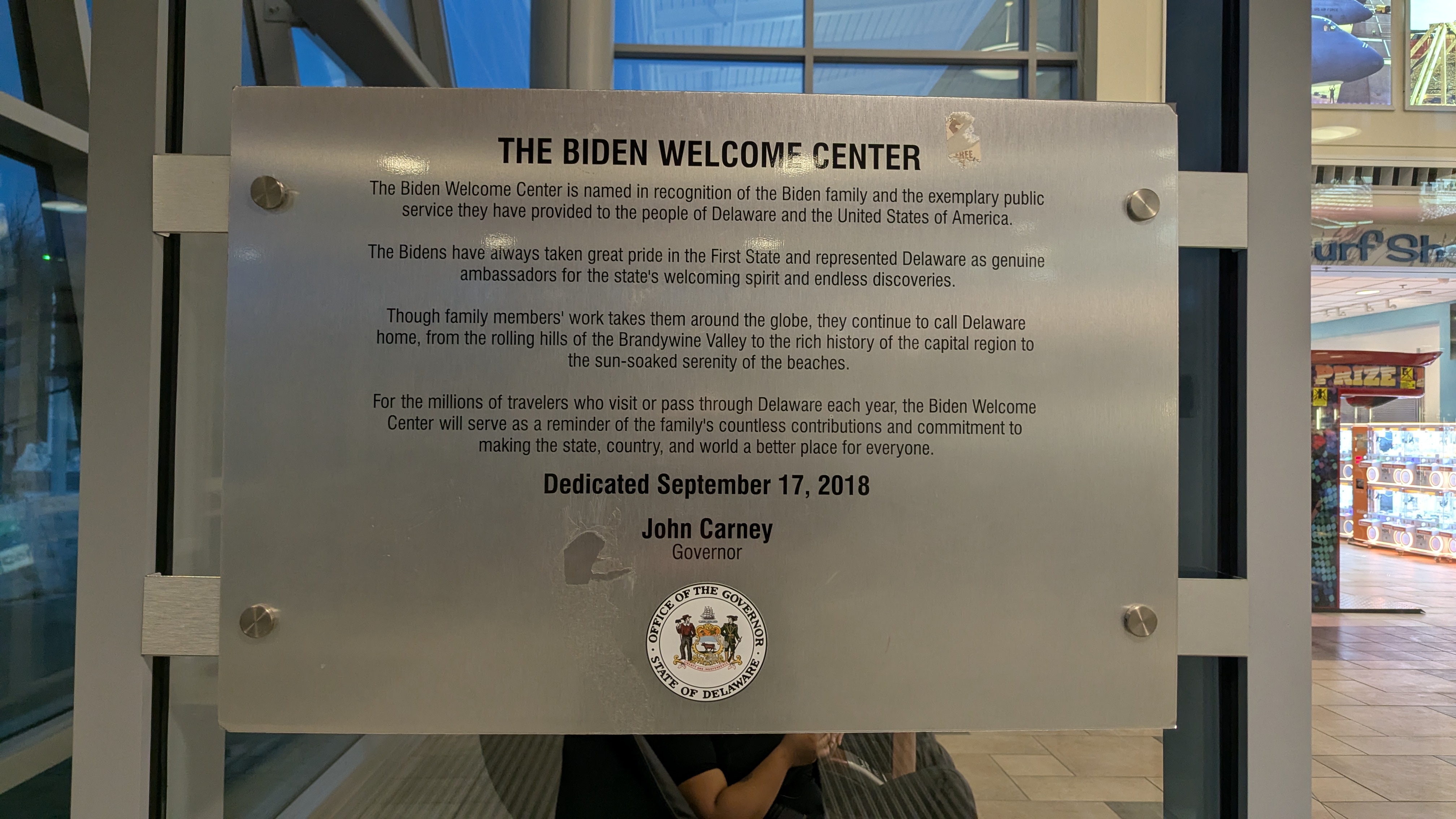 The Biden Welcome Center