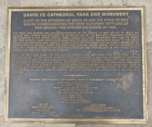 SANTA FE CATHEDRAL PARK AND MONUMENT