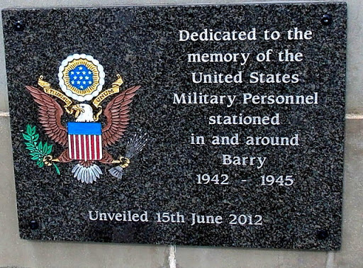 United States military personnel dedication, Barry Town Hall