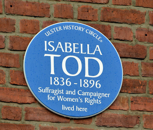 Isabella Tod plaque, Belfast