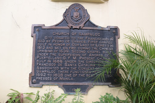 Sampaloc Church historical marker