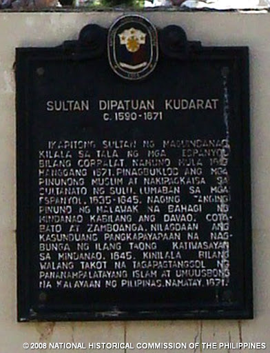 Sultan Dipatuan Kudarat historical marker