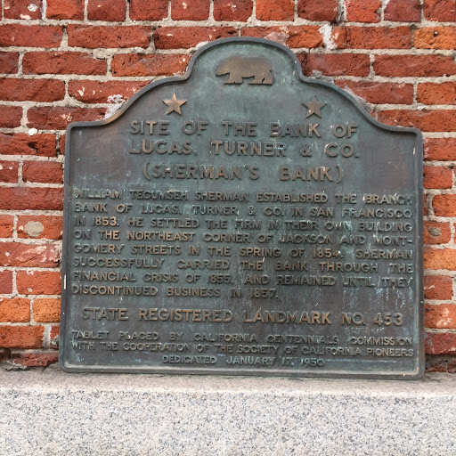 Site of the Bank of Lucas, Turner & CO. (Sherman’s Bank)