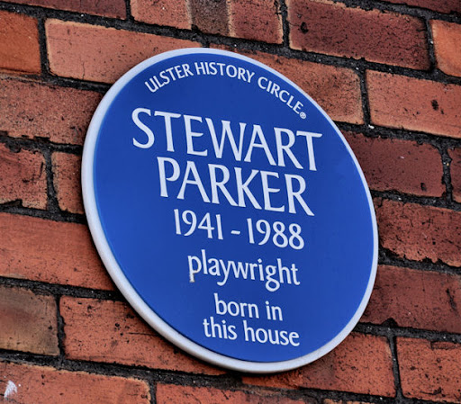 Stewart Parker (playwright) plaque, Belfast