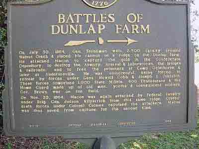 Battles of Dunlap Farm