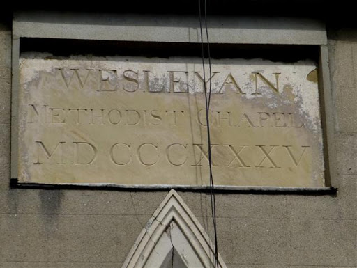 Plaque, Wesleyan Chapel 1852, Wexford