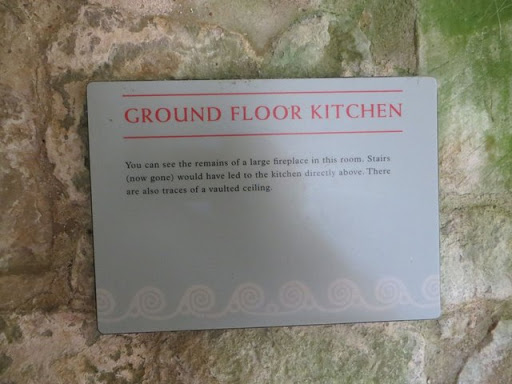 Plaque on the Kitchen