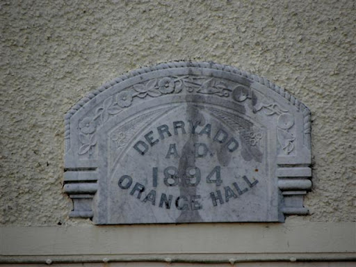 Plaque, Derryadd Orange Hall