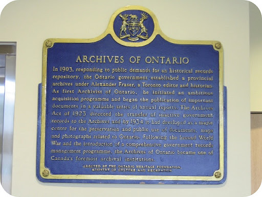 Archives of Ontario