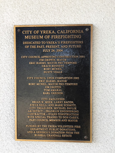 City of Yreka, California Museum of Firefighting
