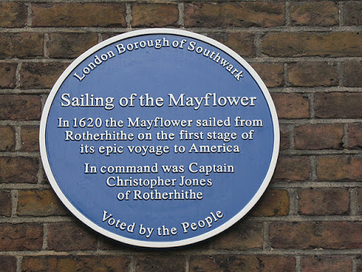 Sailing of the Mayflower