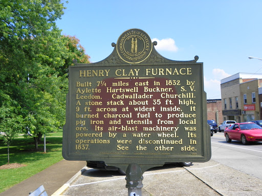 Henry Clay Furnace Historical Marker