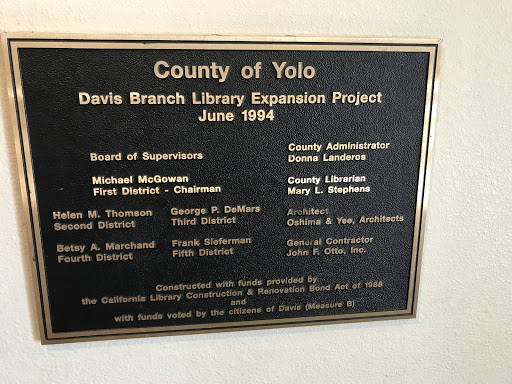 County of Yolo Davis Branch Library Expansion Project