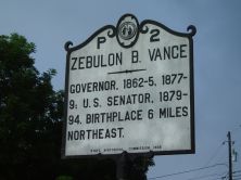 ZEBULON B. VANCE    1830-1894