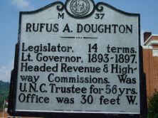 RUFUS A. DOUGHTON
