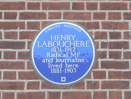 Henry Labouchere - Blue Plaque