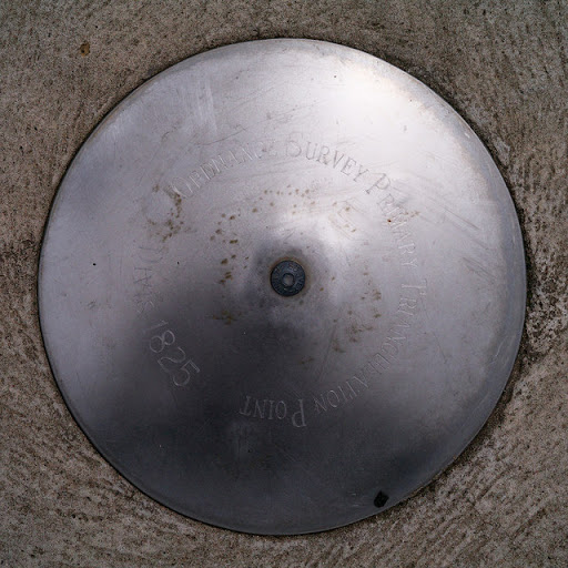 1825 Primary Triangulation Plaque, Divis