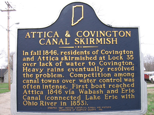 Attica & Covington Canal Skirmish