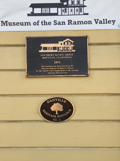 Southern Pacific Depot, Danville, California, 1891