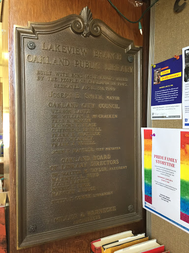 Lakeview Branch Oakland Public Library