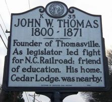 JOHN W. THOMAS 1800-1871