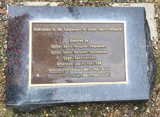 Dedicated to the Employees of Sutter Davis Hospital