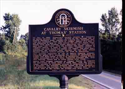 Cavalry Skirmish at Thomas' Station