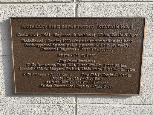 Berkeley Fire Station No. 3