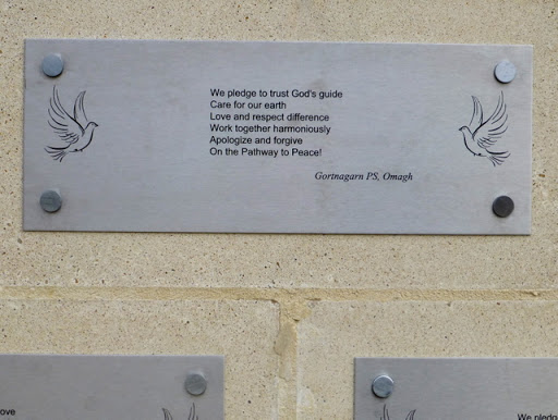 Peace pledge, Gortnagarn PS, Omagh