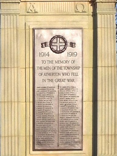Atherton Great War Memorial