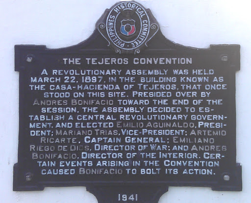 Tejeros Convention historical marker