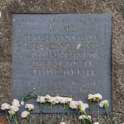 Conscientious Objectors' Memorial Plaque