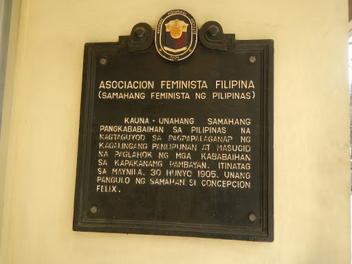 Asociacion Feminista Filipina historical marker