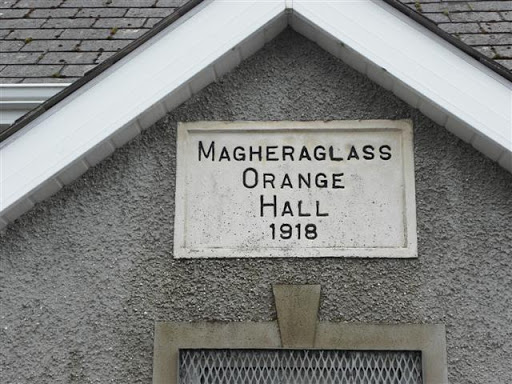 Plaque, Magheraglass Orange Hall