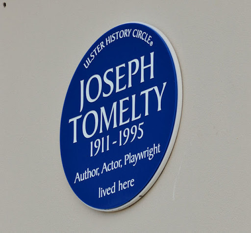 Joseph Tomelty plaque, Portaferry