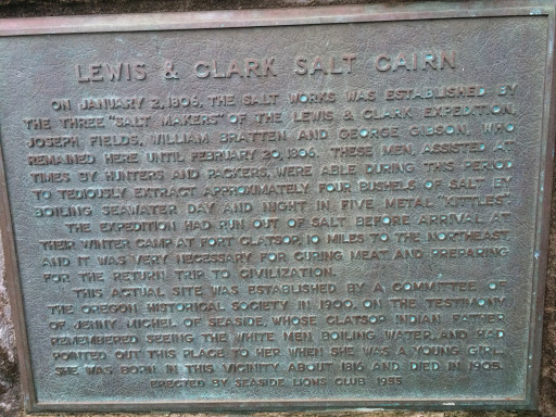 To Tediously Extract Four Bushels: Lewis & Clark Salt Cairn