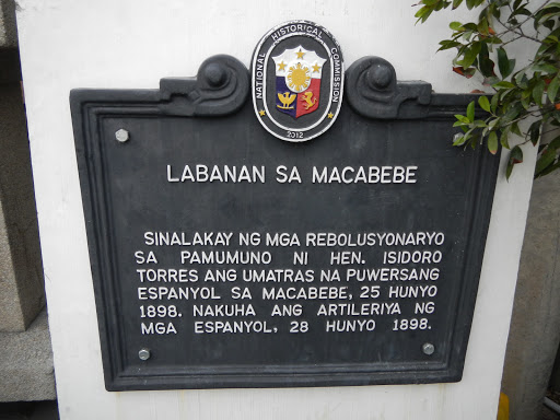 Battle of Macabebe historical marker