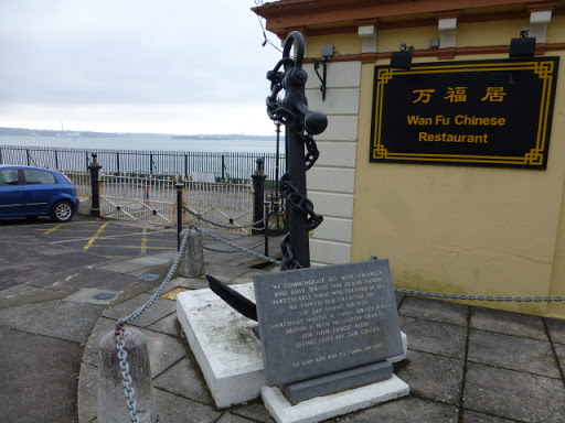 Anchor and plaque, Cobh