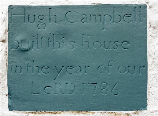 Plaque, Campbell House