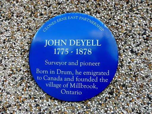 John Deyell plaque, Drum