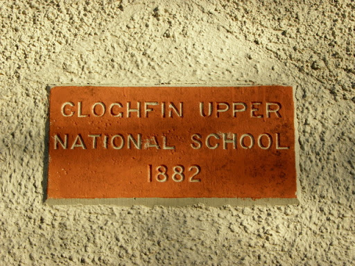 Plaque, Cloghfin Upper National School