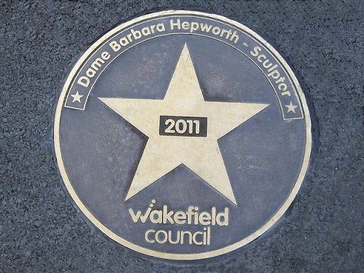 Wakefield  Stars:- Dame Barbara Hepworth, sculptor